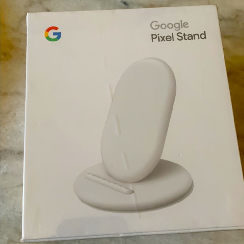 Brand new Google pixel stand! My grandma got the wrong thing for my birthday lol
